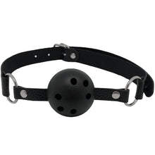 Comprar ALIVE Mordaza Transpirable Negra – Diseño Confortable Para Placer Discreto-Noxtic