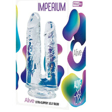 ALIVE Imperium Transparente Doble – Juguete Erótico Con Diseño Hipoalergénico Para Placer Único