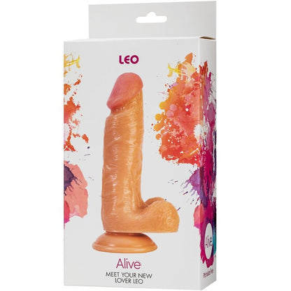ALIVE Leo Pene Realista 17 Cm – Juguete Erótico Con Diseño Auténtico Para Placer Intenso
