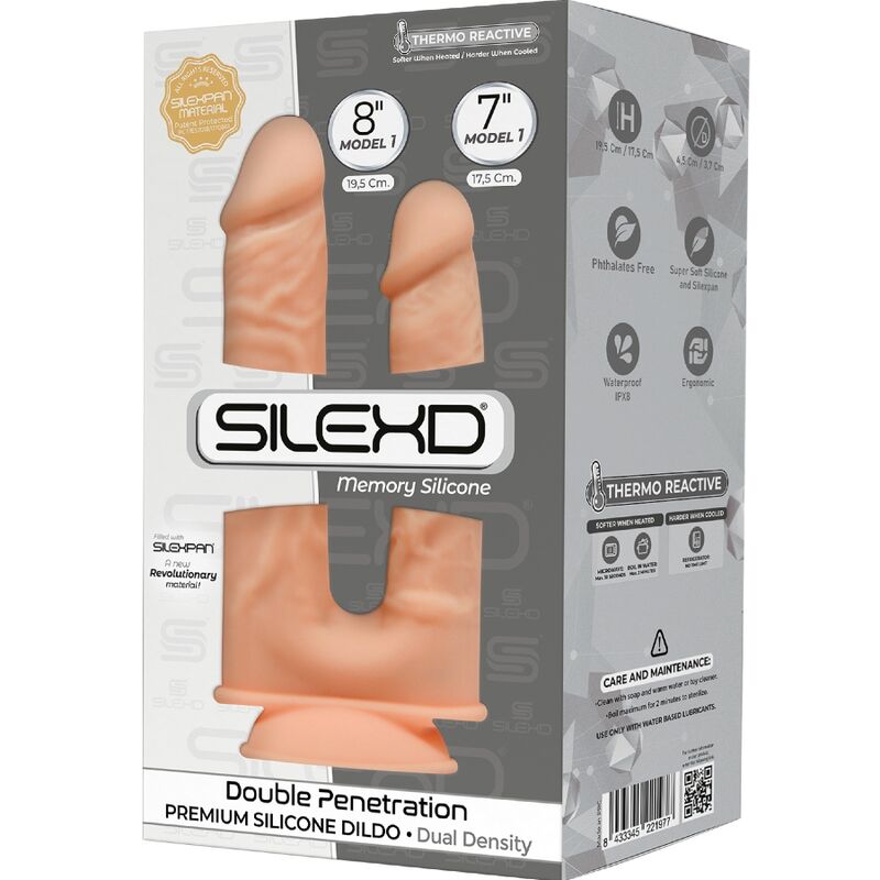 SILEXD Modello 1 Premium Silicone – Giocattolo erotico dal design innovativo per un piacere intenso