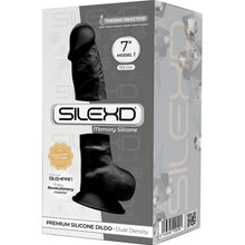 SILEXD Modello 1 Premium Silicone Nero – Giocattolo Erotico con Design Realistico per un Piacere Intenso