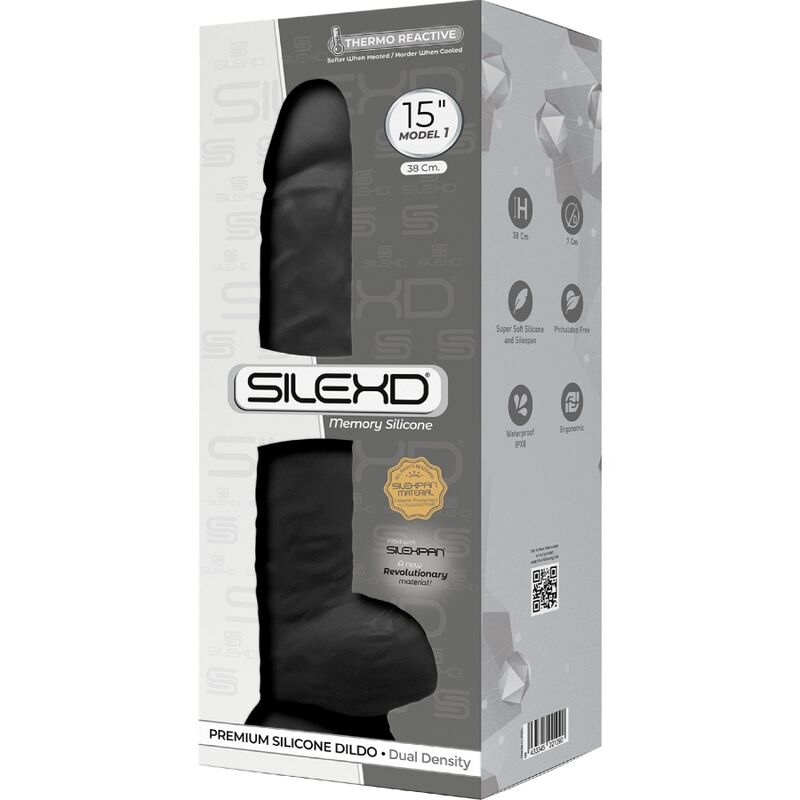 SILEXD Modello 1 – Dildo in silicone premium con design realistico e sensazione piacevole