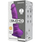 SILEXD Modello 1 Viola – Silicone Premium con Design Realistico per Piacere Sensuale