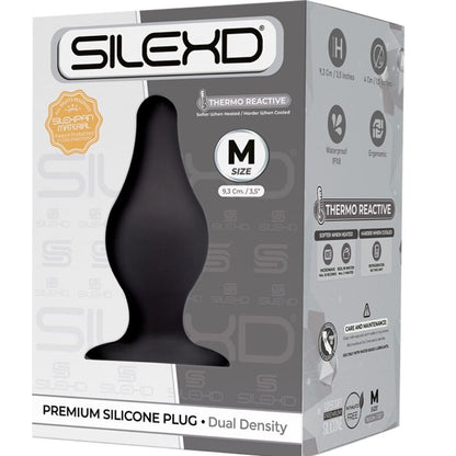 SILEXD - MODEL 2 PREMIUM SILICONE ANAL PLUG SILEXPAN PREMIUM THERMOREACTIVE SIZE M