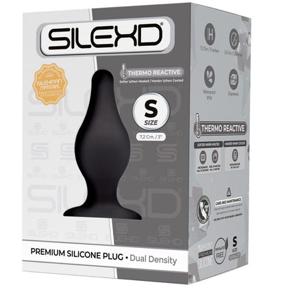 SILEXD Modelo 2 Plug Anal Silicona Premium – Material Termorreactivo Para Experiencias Sensoriales Únicas