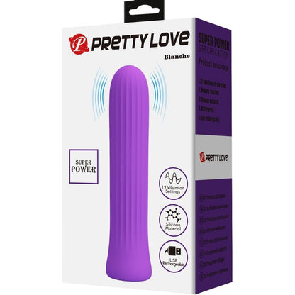 Comprar Pretty Love Blanche Vibrador Lila – Estimulador Recargable Con Diseño Ergonómico-Noxtic