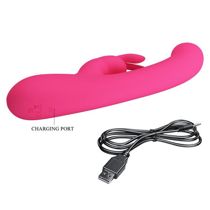 PRETTY LOVE - LAMAR PINK RABBIT &amp; G-SPOT VIBRATOR