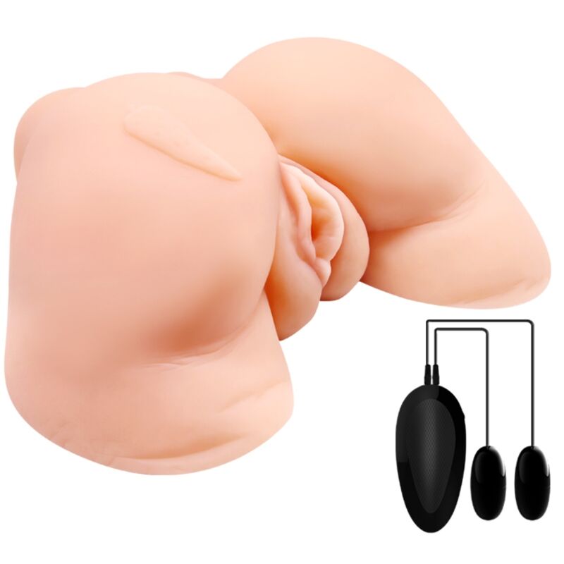 CRAZY BULL - REALISTIC FISHNET VAGINA AND ANUS WITH VIBRATION