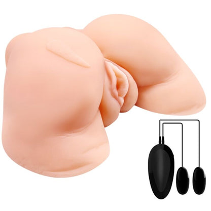 CRAZY BULL - REALISTIC FISHNET VAGINA AND ANUS WITH VIBRATION