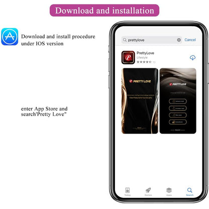 PRETTY LOVE Catalina Uovo Vibrante Ricaricabile Rosa – Design Elegante e Funzionamento Silenzioso