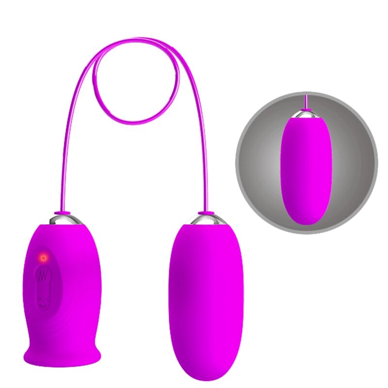 Pretty Love Daisy Dual Vibrating Egg – Stimolatore ricaricabile con design ergonomico