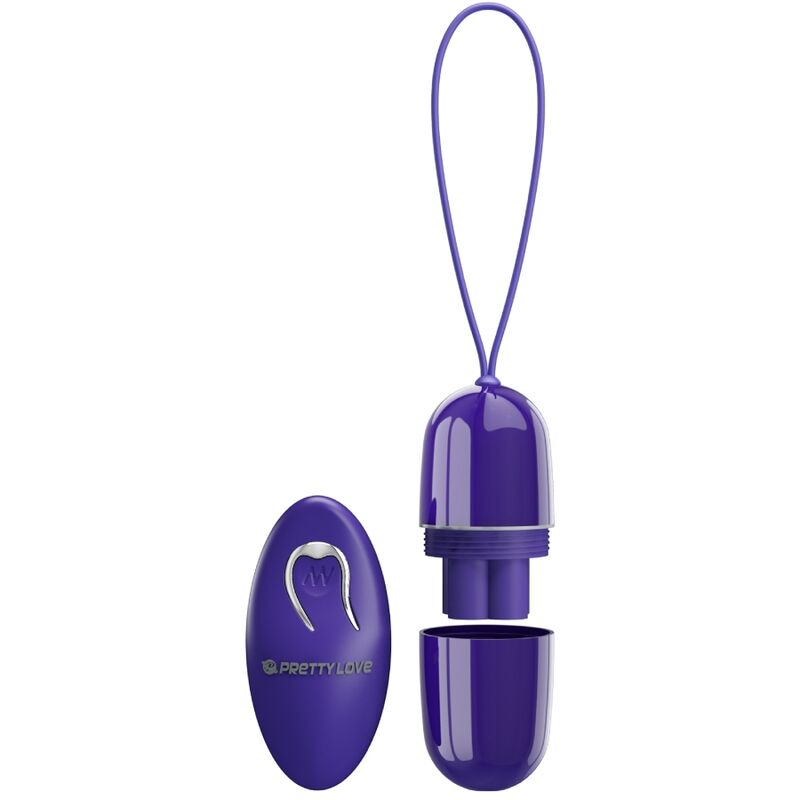 Pretty Love Arvin Huevo Vibrador Control Remoto Violeta – Diseño Ergonómico Para Estimulación Sensacional