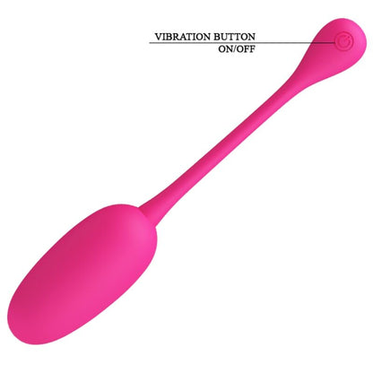 Pretty Love Knucker Uovo Vibrante Ricaricabile Rosa – 12 Funzioni Vibranti per un Piacere Personalizzato