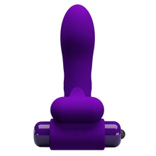 PRETTY LOVE Orlando Funda De Dedo Vibrador Morado – Diseño Ergonómico Para Placer Personalizado