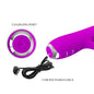 PRETTY LOVE - RACHEL VIBRADOR RECARGABLE CON SUCCIONADOR MORADO