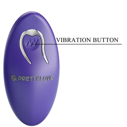 Pretty Love Darlene Youth Mini Bala Vibradora Violeta – Compacta Con 12 Funciones De Vibración Para Placer Personal