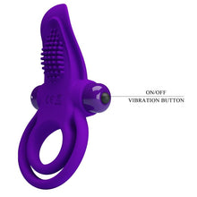 PRETTY LOVE Anillo Vibrador Morado – Diseño Ergonómico Para Placer Compartido