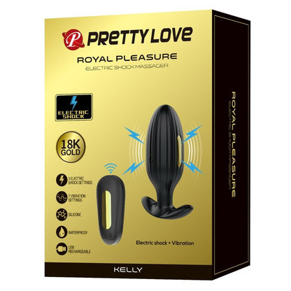 Pretty Love Kelly Anal Plug – Vibratore ricaricabile con design ergonomico