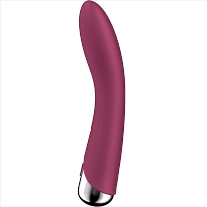 Satisfyer Spinning Vibe 1 Rosso – Vibratore rotante con design innovativo per un piacere maggiore