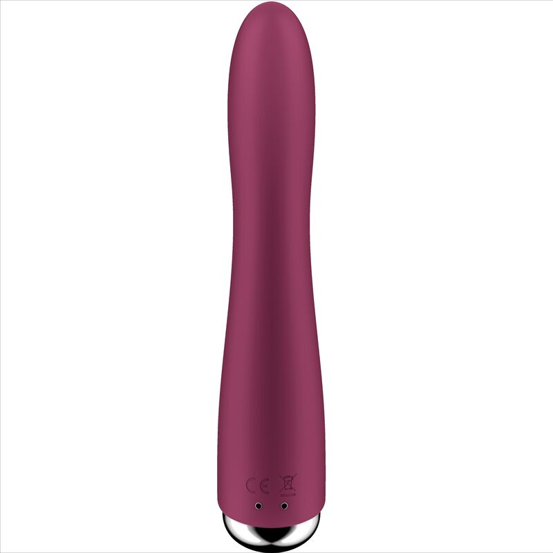 Satisfyer Spinning Vibe 1 Rosso – Vibratore rotante con design innovativo per un piacere maggiore