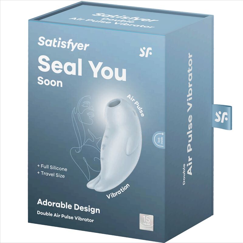 Satisfyer Seal You Soon – Ventosa dal design elegante per il piacere sensoriale