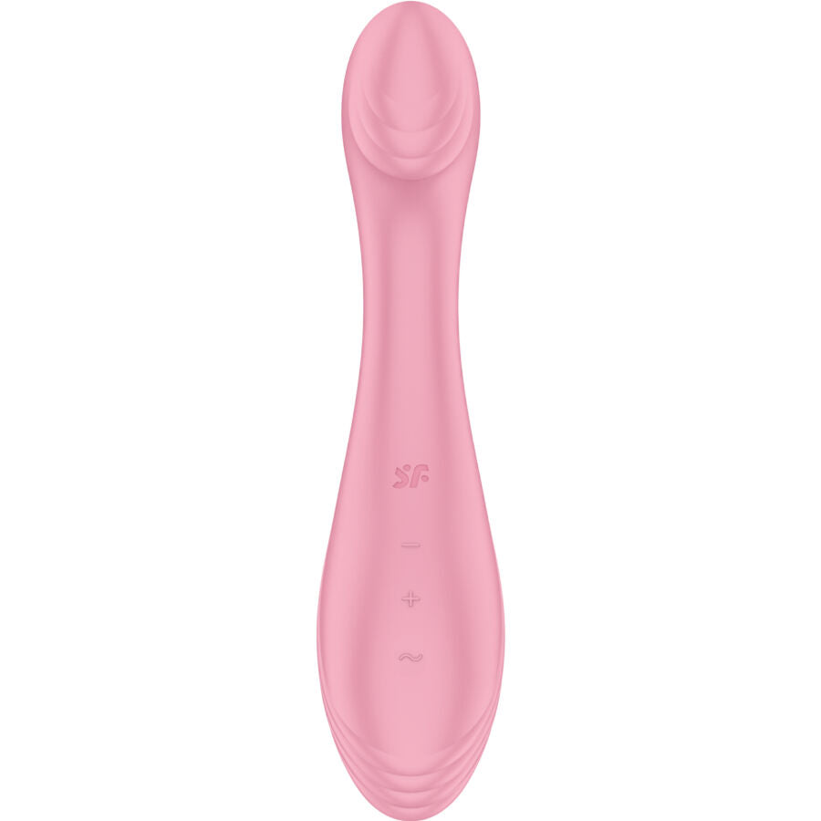 Stimolatore vibrante Satisfyer G-Force rosa – Vibratore ricaricabile con design ergonomico