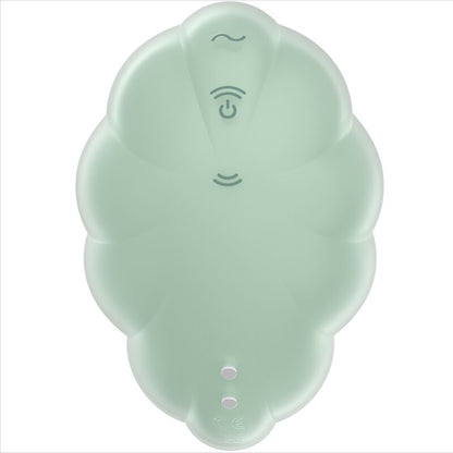 Satisfyer Cloud Dancer Green – Vibratore Air Pulse dal design innovativo