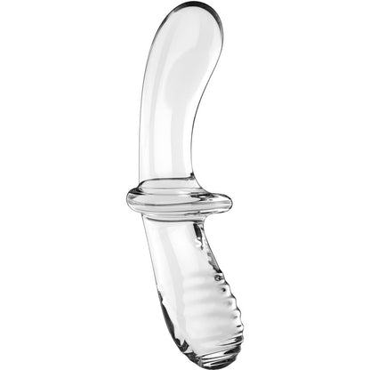 Satisfyer Doble Crystal Dildo Transparente – Diseño Elegante Para Placer Sensorial