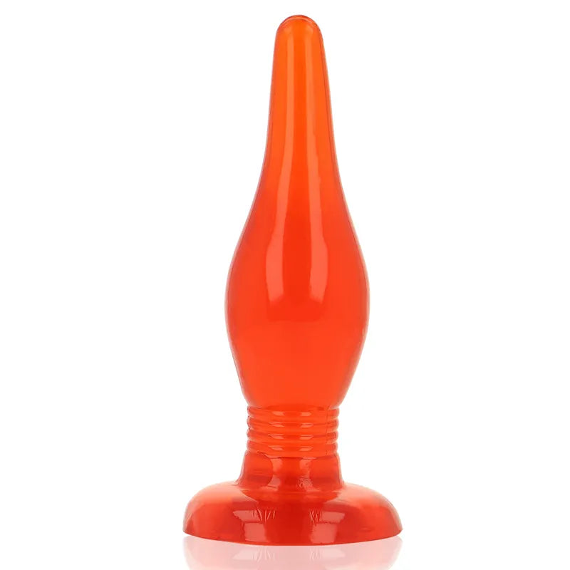 Comprar BAILE Plug Anal Tacto Suave Rojo 14.2 CM – Comodidad Con Ventosa Para Uso Manual-Noxtic