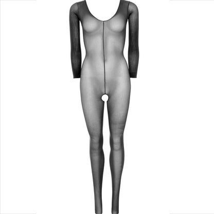 Bodystocking a maniche lunghe nero LEG AVENUE – Design elegante con comfort sensuale