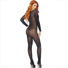 Bodystocking a maniche lunghe nero LEG AVENUE – Design elegante con comfort sensuale