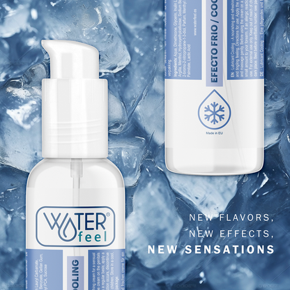WATERFEEL Lubricante Efecto Frío 150 ML – Sensación Refrescante Para Mayor Placer