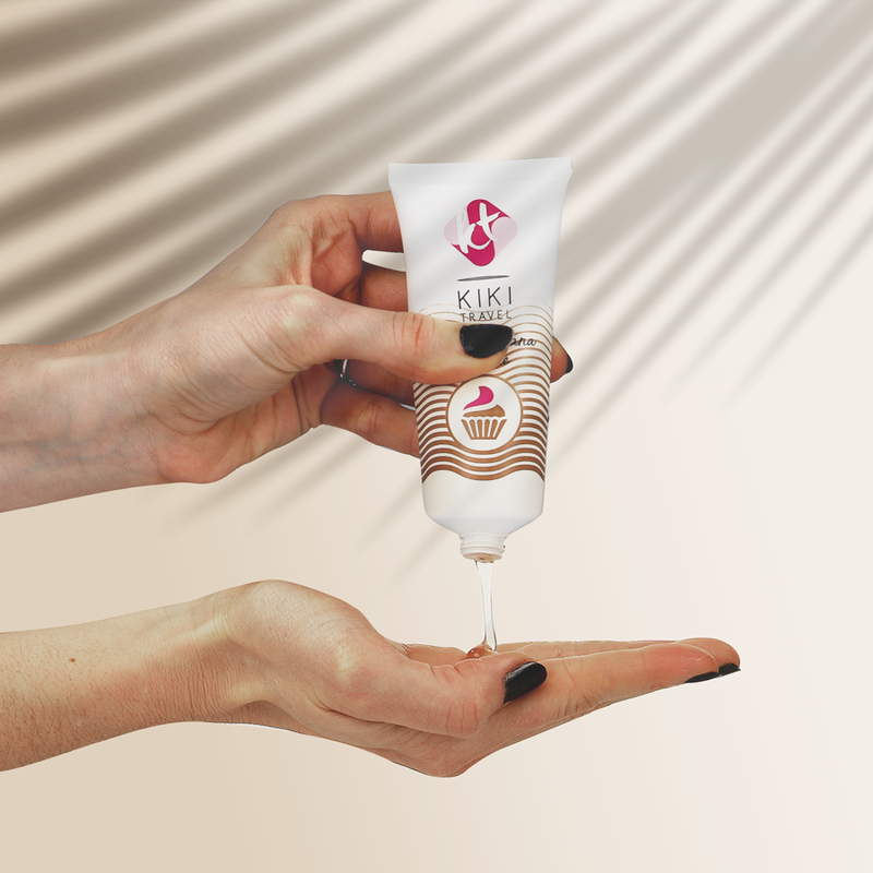 KIKÍ TRAVEL - CUPCAKE FLAVOR SLIDING GEL 50 ML