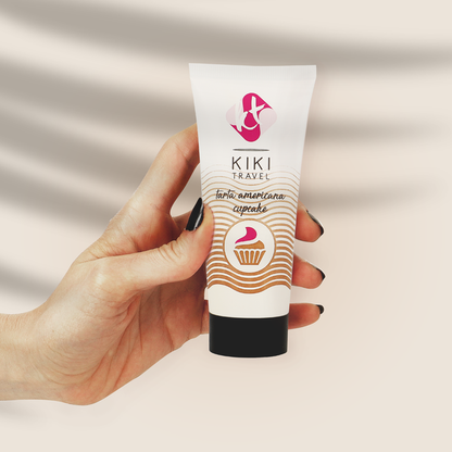KIKÍ TRAVEL - CUPCAKE FLAVOR SLIDING GEL 50 ML