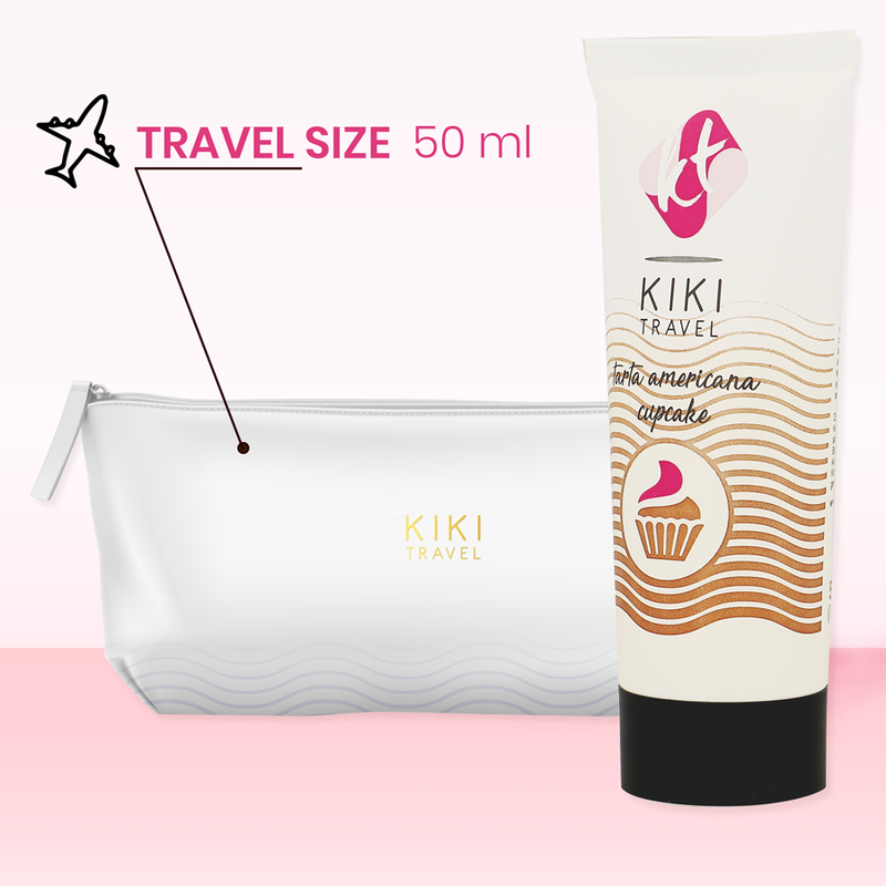 KIKÍ TRAVEL - CUPCAKE FLAVOR SLIDING GEL 50 ML
