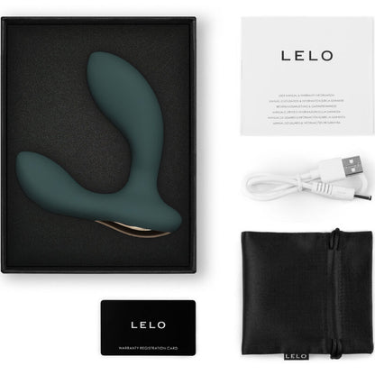 LELO Hugo 2 Massaggiatore per la prostata Verde – Massaggiatore con telecomando e design ergonomico