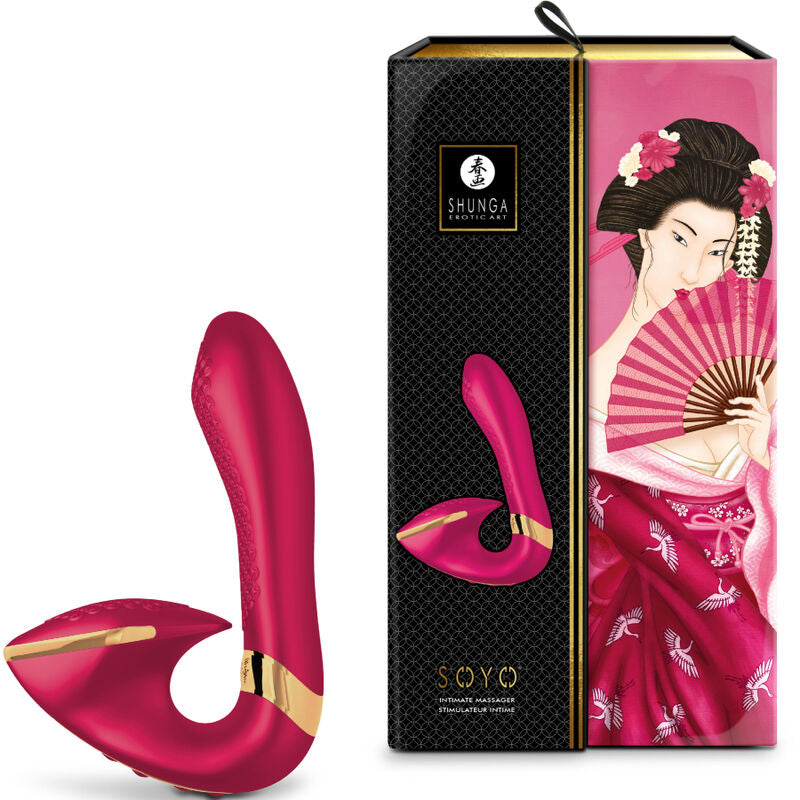 Massaggiatore intimo SHUNGA Soyo Rosa – Massaggiatore dal design elegante e sofisticato