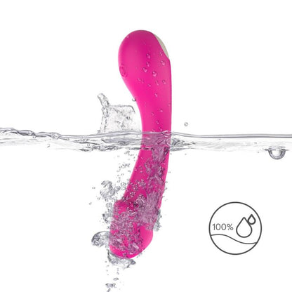 ARMONY Dildo Vibrador Punto G Fucsia – Silicona Médica Para Placer Confortable