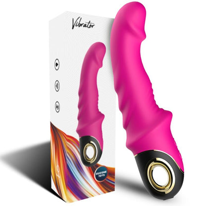 Dildo vibrante ARMONY Joyblade Fuchsia – Design moderno con rotazione per un piacere personalizzato