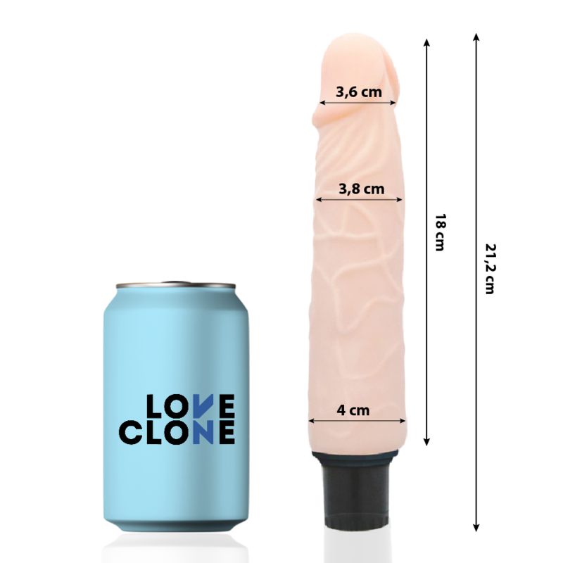 Comprar LOVECLONE Finn Vibrador Realístico – Tecnología Autolubricante Con Tacto Suave-Noxtic