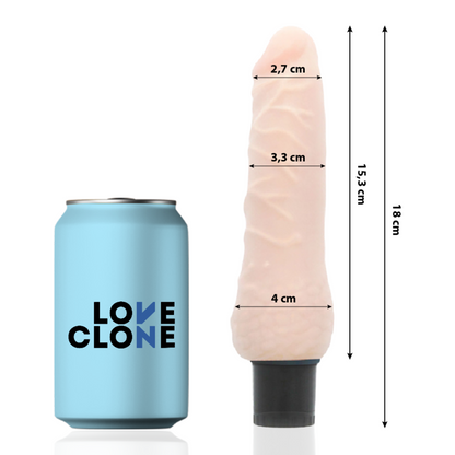 Comprar LOVECLONE SVEN Vibrador Realista – Tecnología De Lubricación Automática Con Tacto Suave-Noxtic