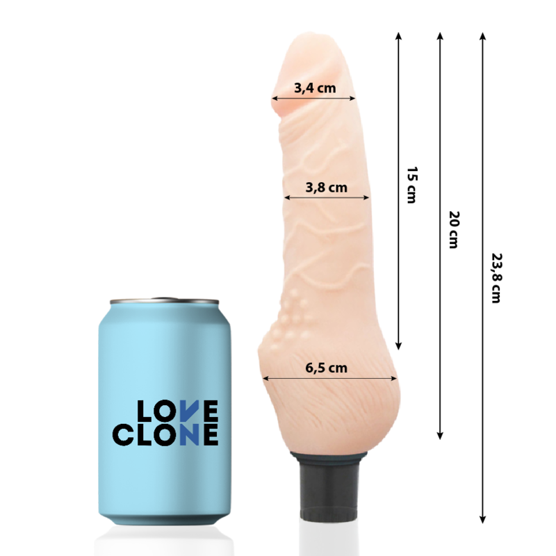 Comprar LOVECLONE Daven Vibrador Realístico – Tecnología De Lubricación Automática Para Uso Cómodo-Noxtic