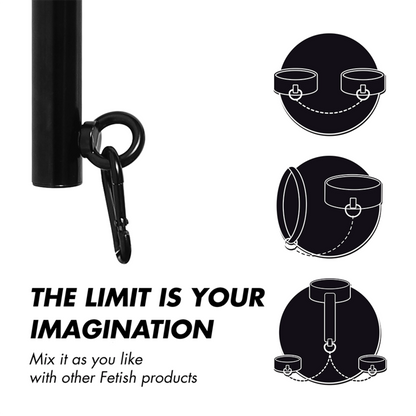 Comprar FETISH Submissive Barra Separadora Ajustable – Diseño Modular Para Exploración Segura y Elegante-Noxtic