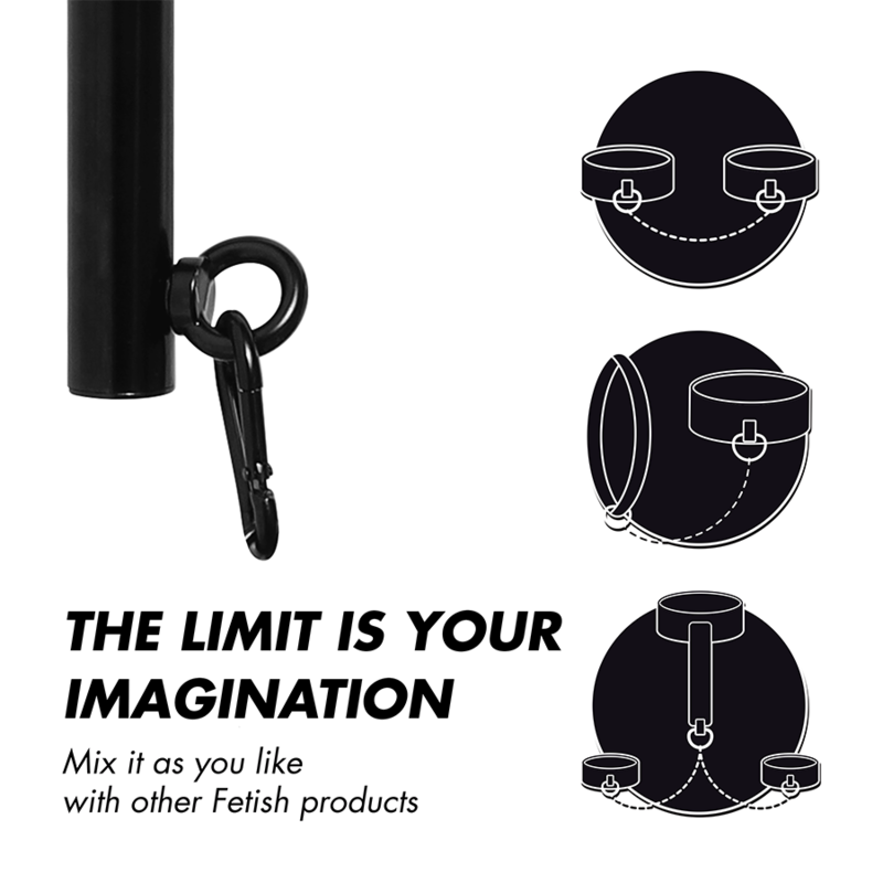 Barra divaricatrice regolabile FETISH Submissive – Design modulare per un'esplorazione sicura ed elegante