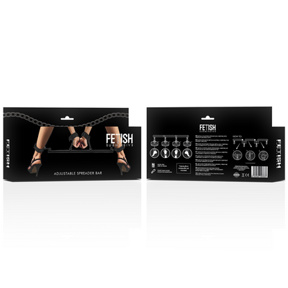 Barra divaricatrice regolabile FETISH Submissive – Design modulare per un'esplorazione sicura ed elegante