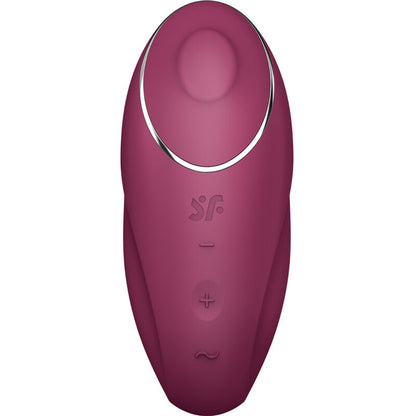 SATISFYER - TAP &amp; CLIMAX 1 RED LAY-ON VIBRATOR