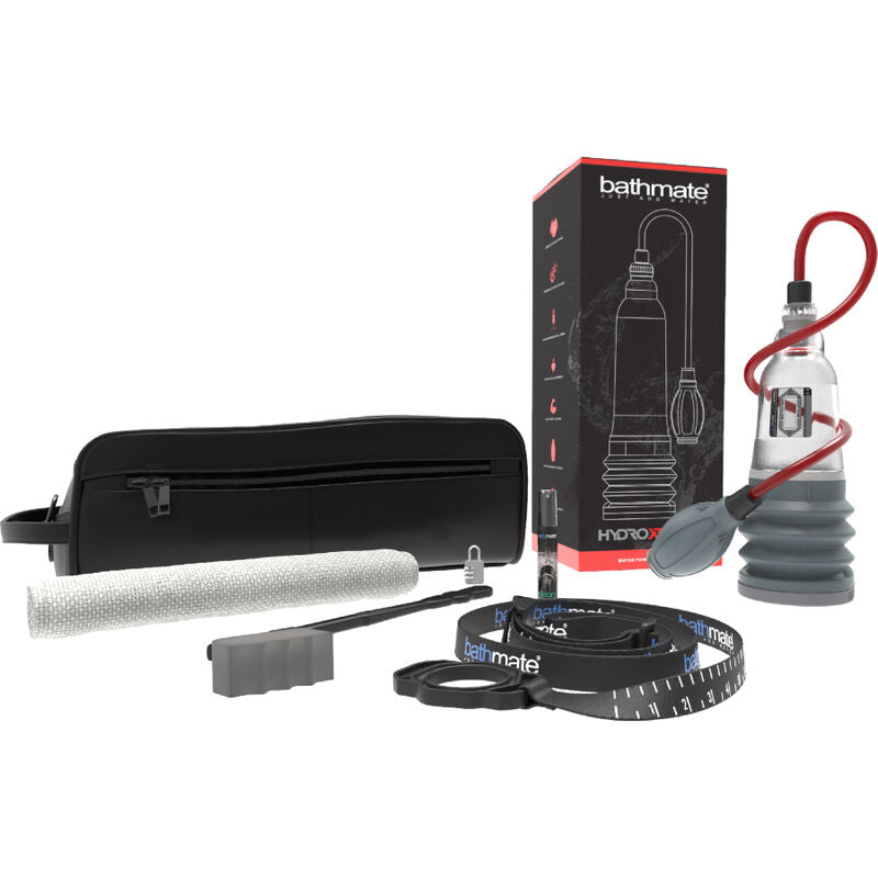 BATHMATE HydroXtreme 3 Transparente – Bomba Potente Con Diseño Sencillo Para Uso Efectivo