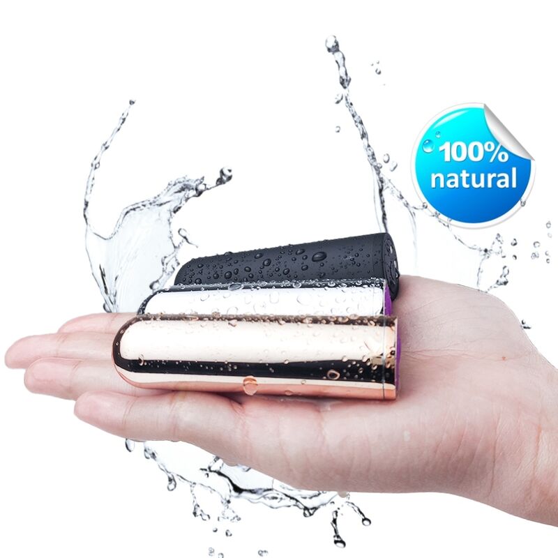 Proiettile vibrante ARMONY Silver – Design compatto con silicone ipoallergenico per un piacere sicuro