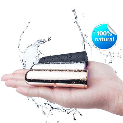 Proiettile vibrante ARMONY Silver – Design compatto con silicone ipoallergenico per un piacere sicuro