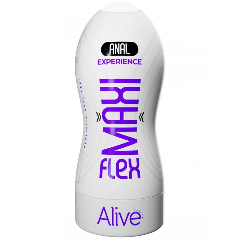 ALIVE Maxi Flex – Masturbatore maschile con texture realistica per un piacere sensazionale